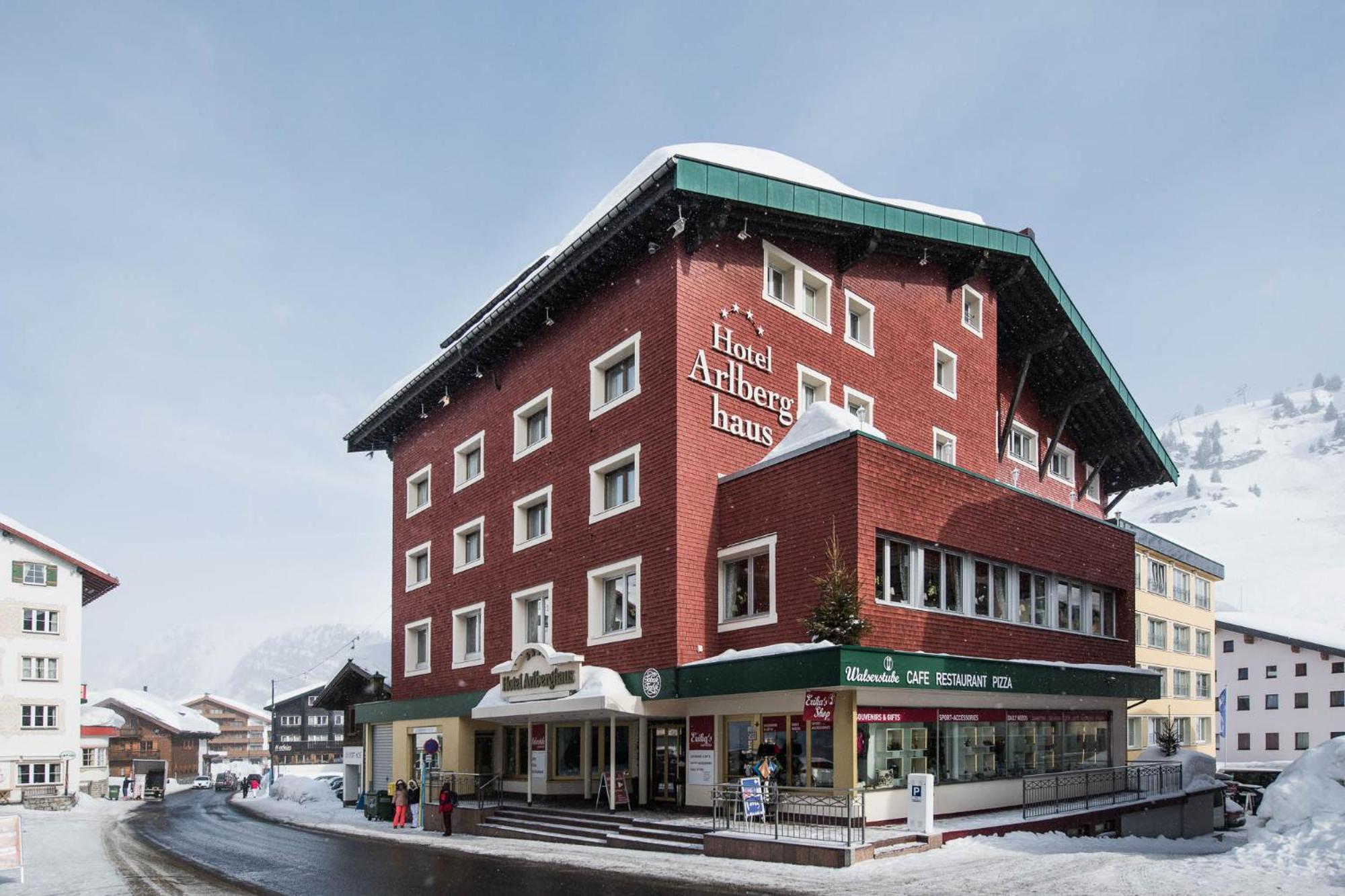 Hotel Arlberghaus Zürs Exterior foto